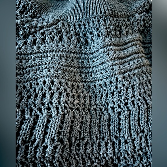 Zara Pointelle Knit Polo Sweater - S/M - Picture 11 of 11